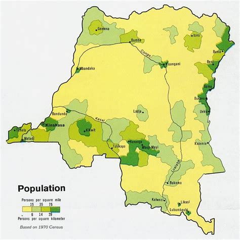 congo population density